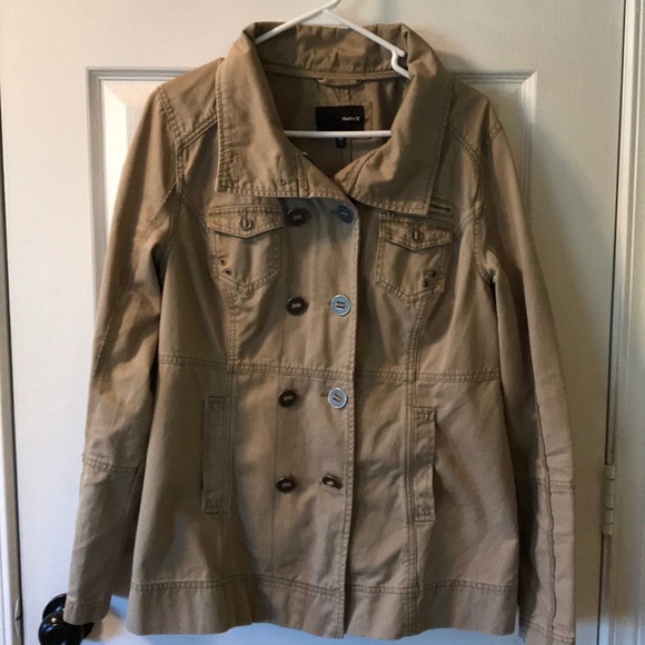 Hurley Khaki Jacket - Picture 1 of 4